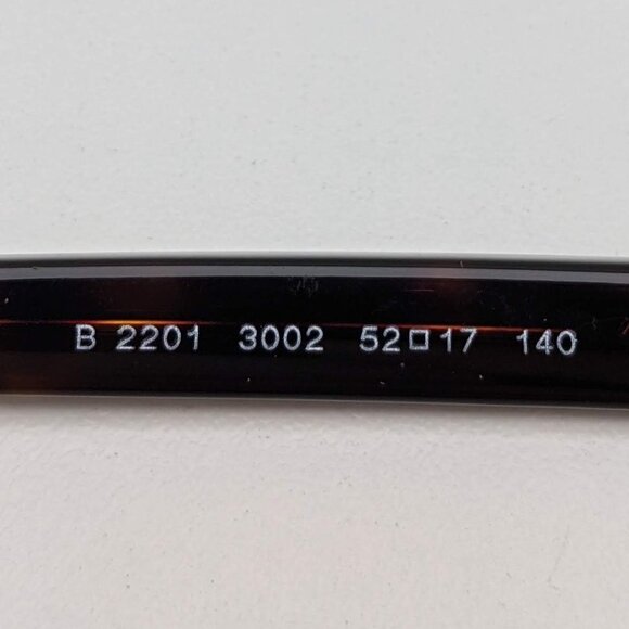 🕶️Burberry B2201 3002 Eyeglasses 52/17 140 /KAD208🕶️ - Picture 8 of 8